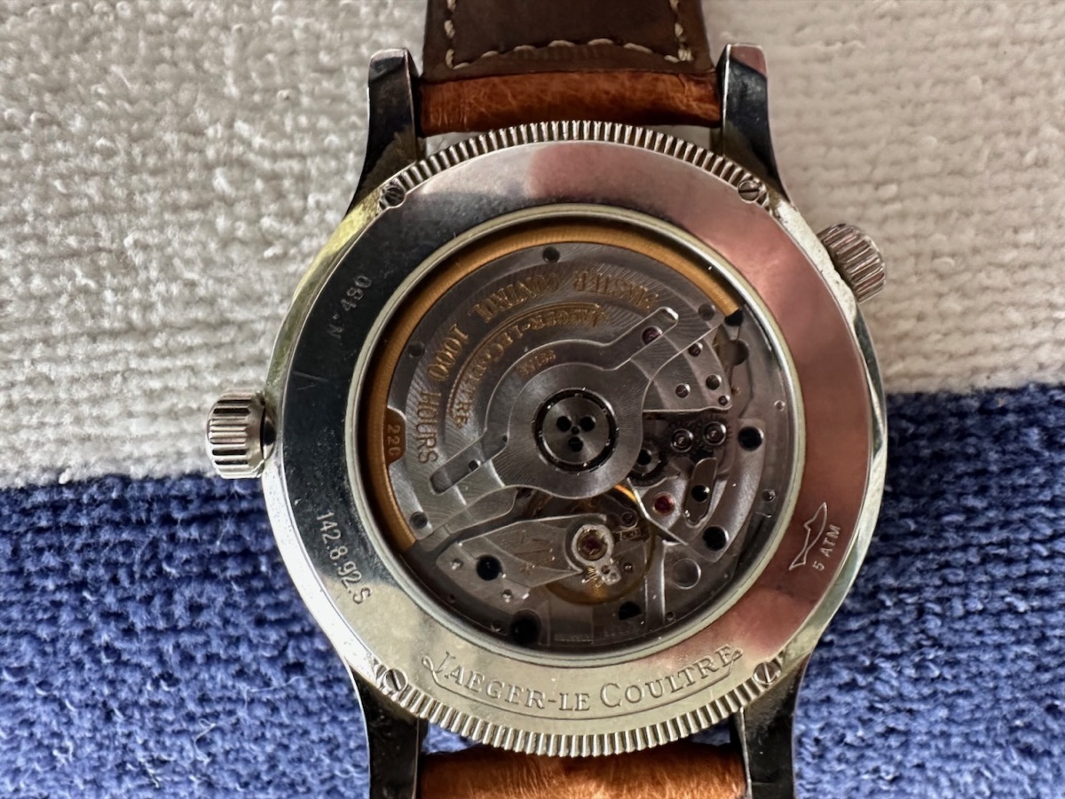 Jaeger-LeCoultre watch, back