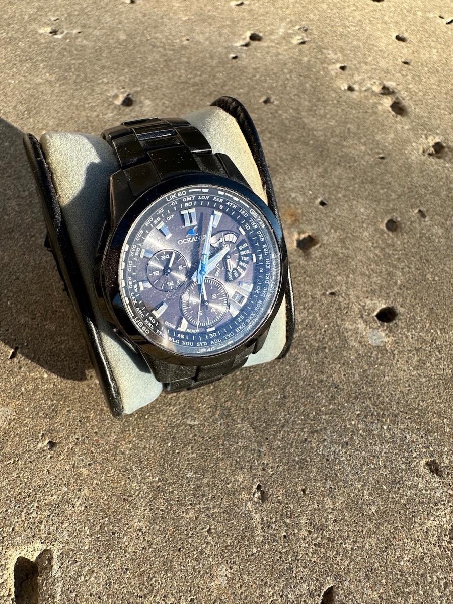 Oceanus radio controlled watch