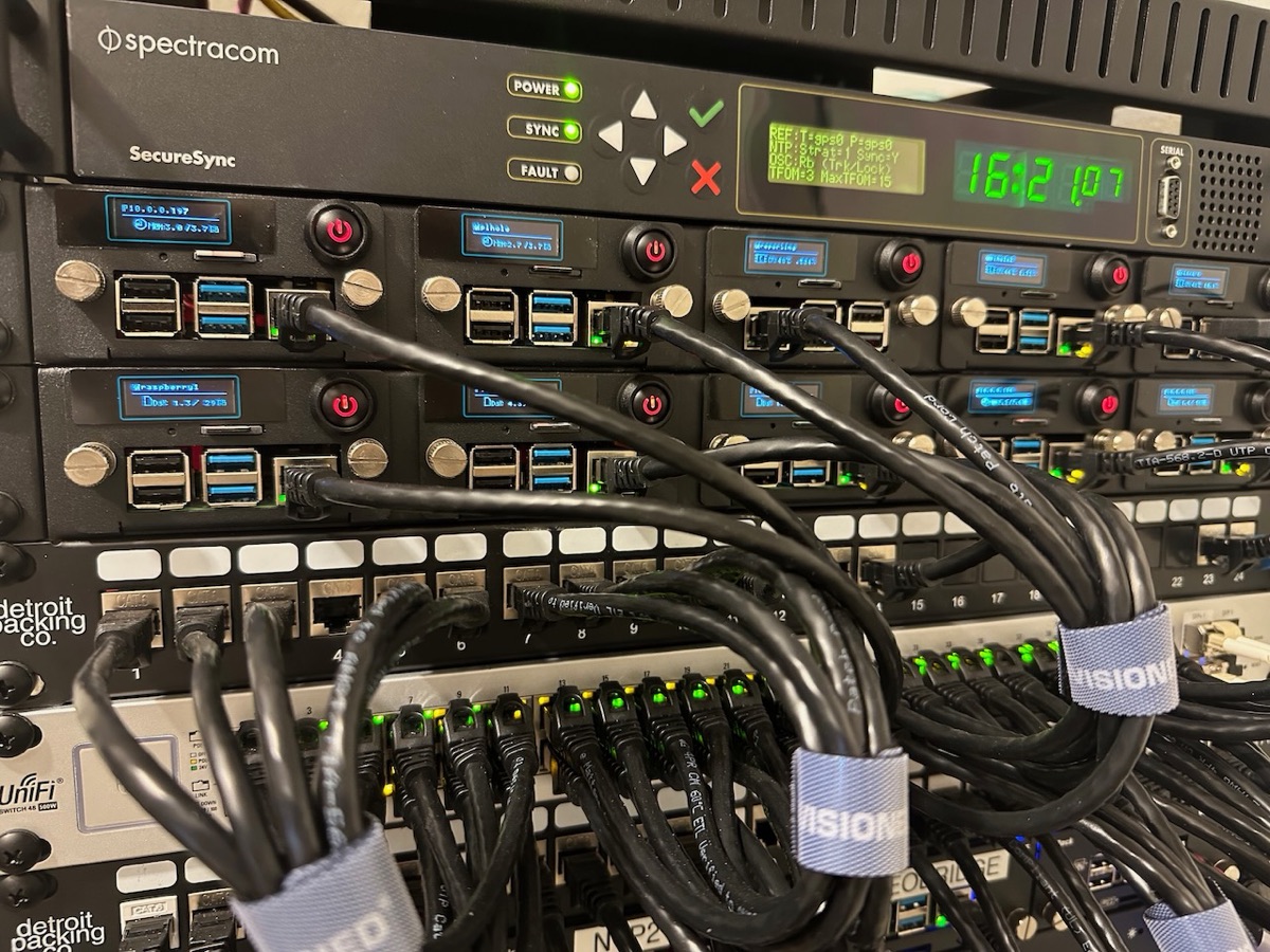 The home lab server rack
